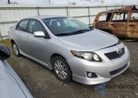 2010 Toyota Corolla Base from USA, damaged, VIN 2T1BU4EE2AC468103
